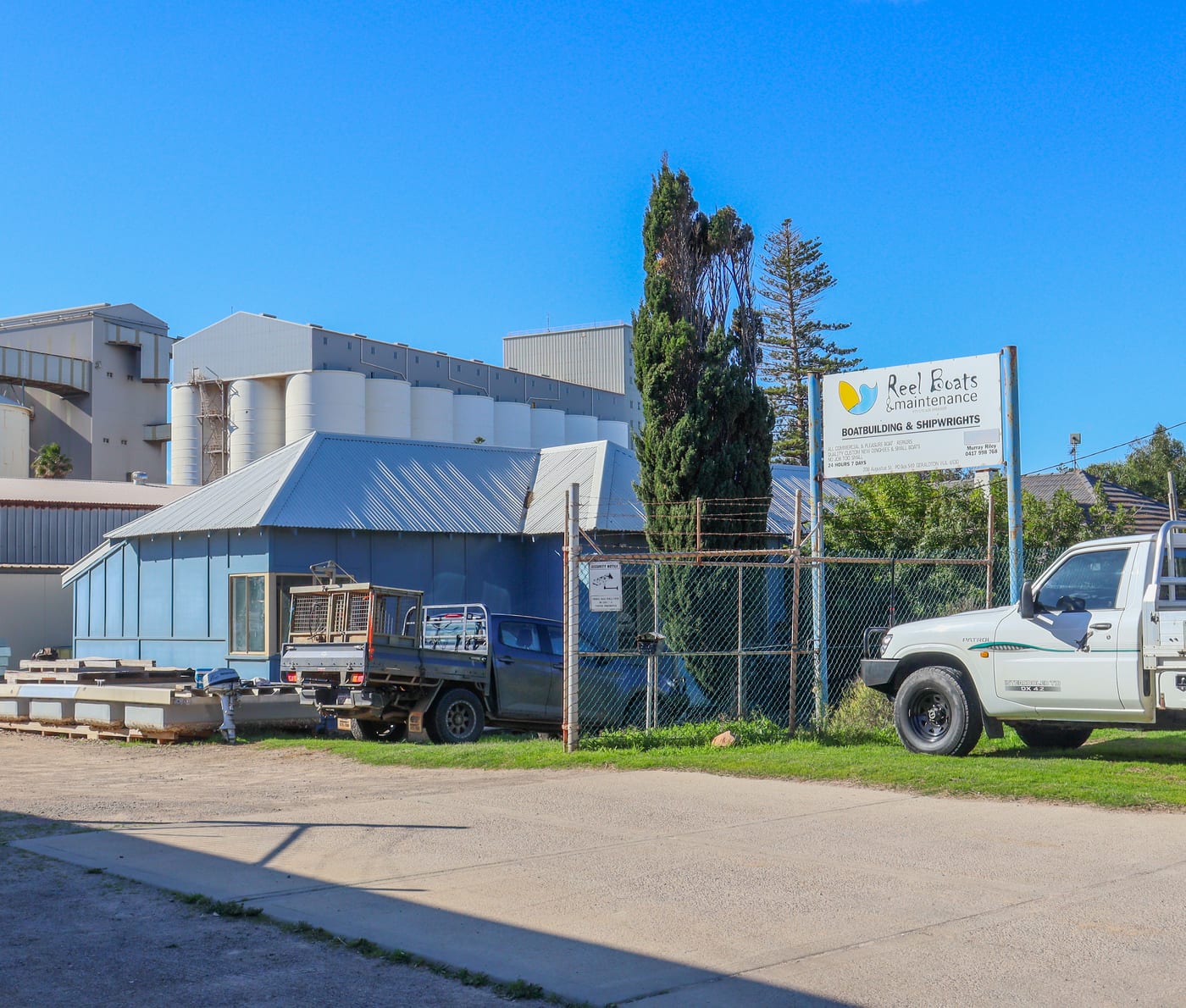 Reel Boats & Maintenance workshop, 208 Augustus Street, West End